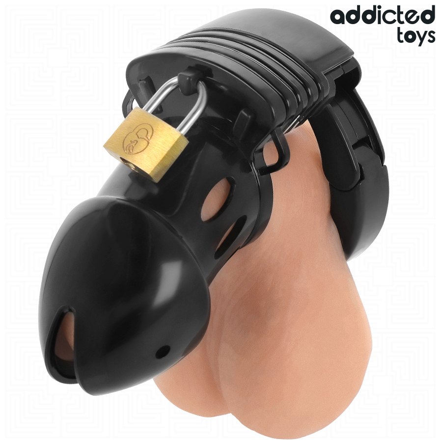 ADDICTED TOYS LOCKED - CHASTITY DEPTHS PENIS CAGE 7.5 CM - Imagem de 3