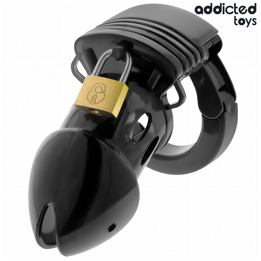 ADDICTED TOYS LOCKED - CHASTITY DEPTHS PENIS CAGE 7.5 CM - Imagem de 2