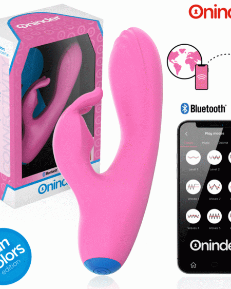 ONINDER CUTE - LOVE BUNNY VIBRATOR G-SPOT CLITORIS - FREE WORLDWIDE APP