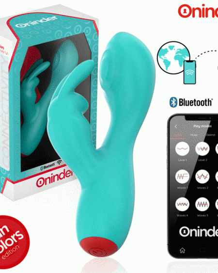 ONINDER CUTE - LOVE BUNNY G-SPOT CLITORAL VIBRATOR - FREE WORLDWIDE APP