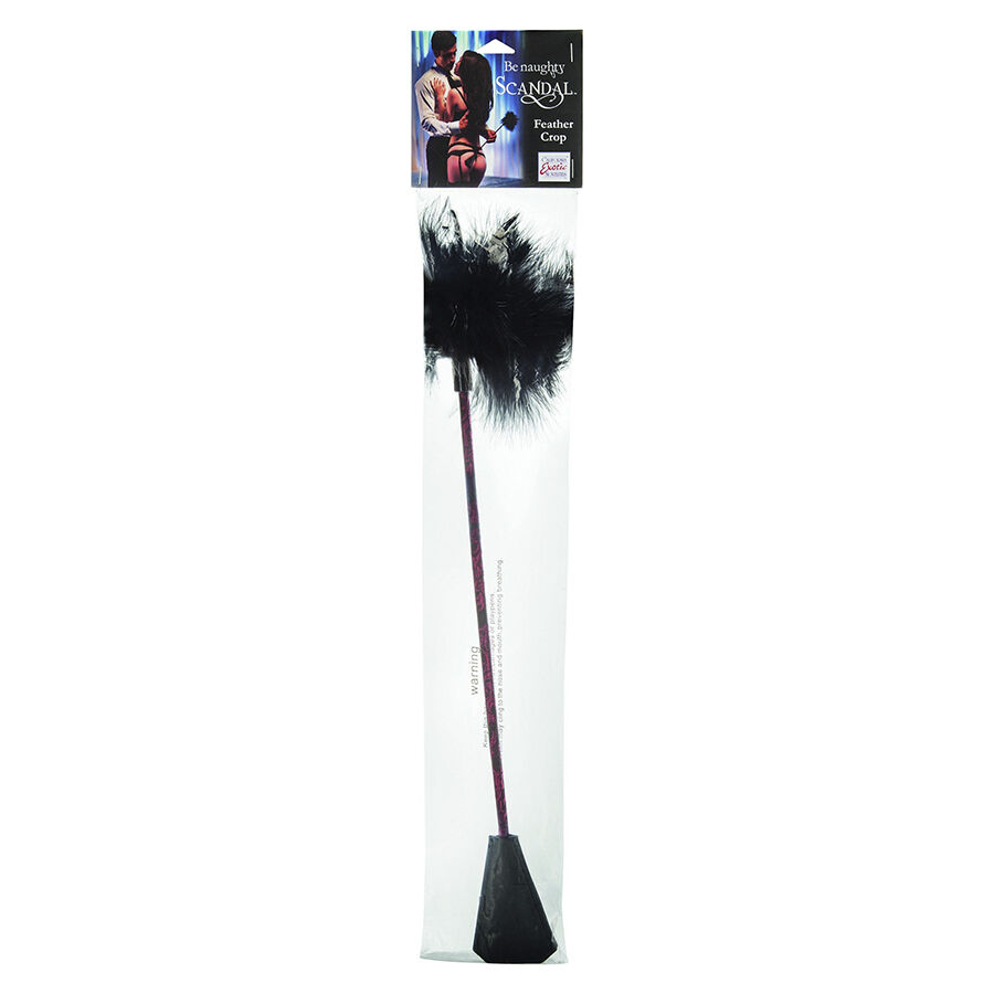 CALEXOTICS - SCANDAL BLACK FEATHER WHIP - Imagem de 2