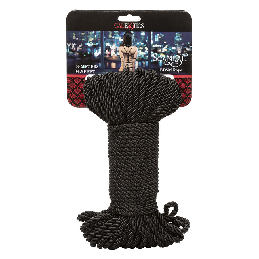 CALEXOTICS - SCANDAL BLACK BDSM ROPE 30 M - Imagem de 2