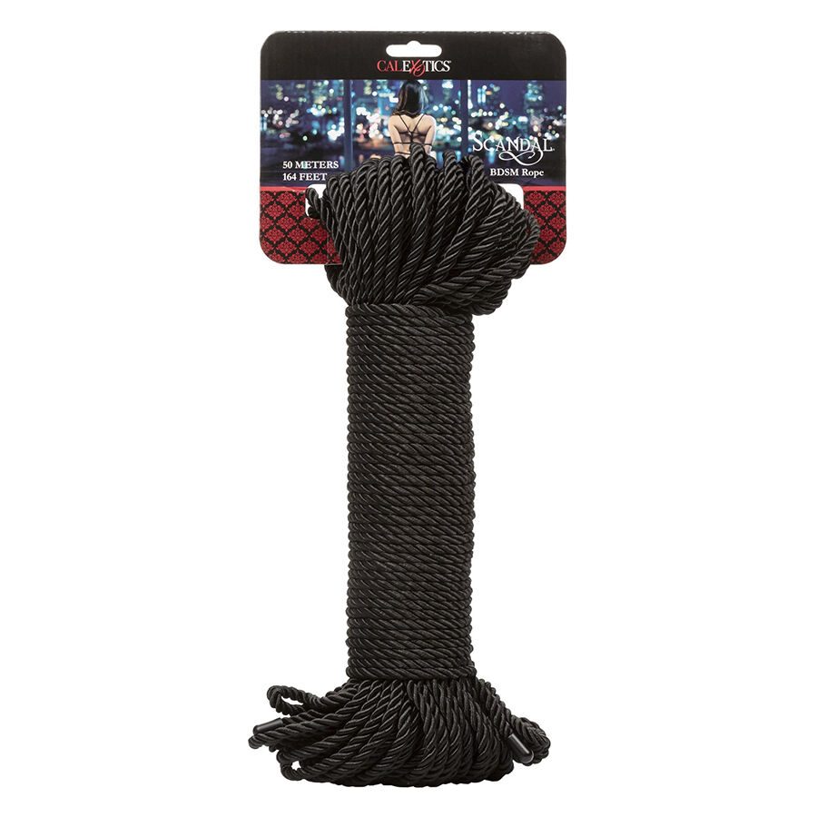CALEXOTICS - SCANDAL BLACK BDSM ROPE 50 M - Imagem de 2