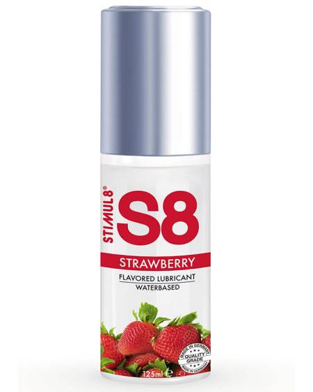 STIMUL8 - S8 STRAWBERRY LUBRICANT 125 ML