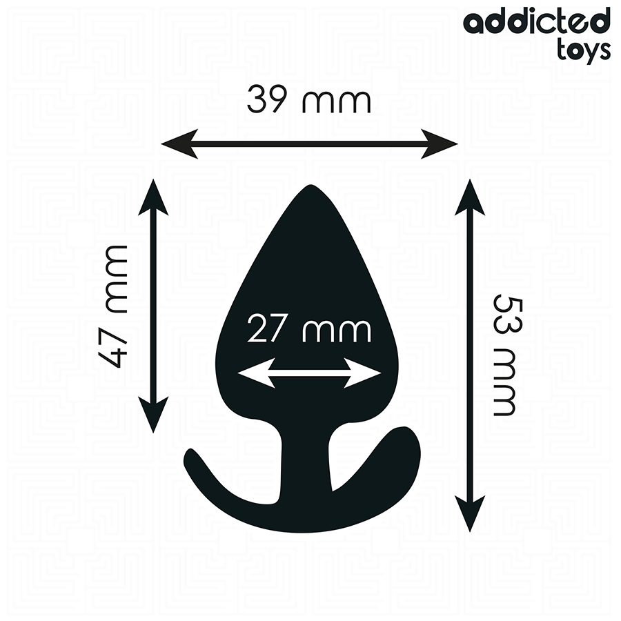 ADDICTED TOYS - ANAL PLUG SILICONE SIZE S 5.3 CM - Imagem de 4