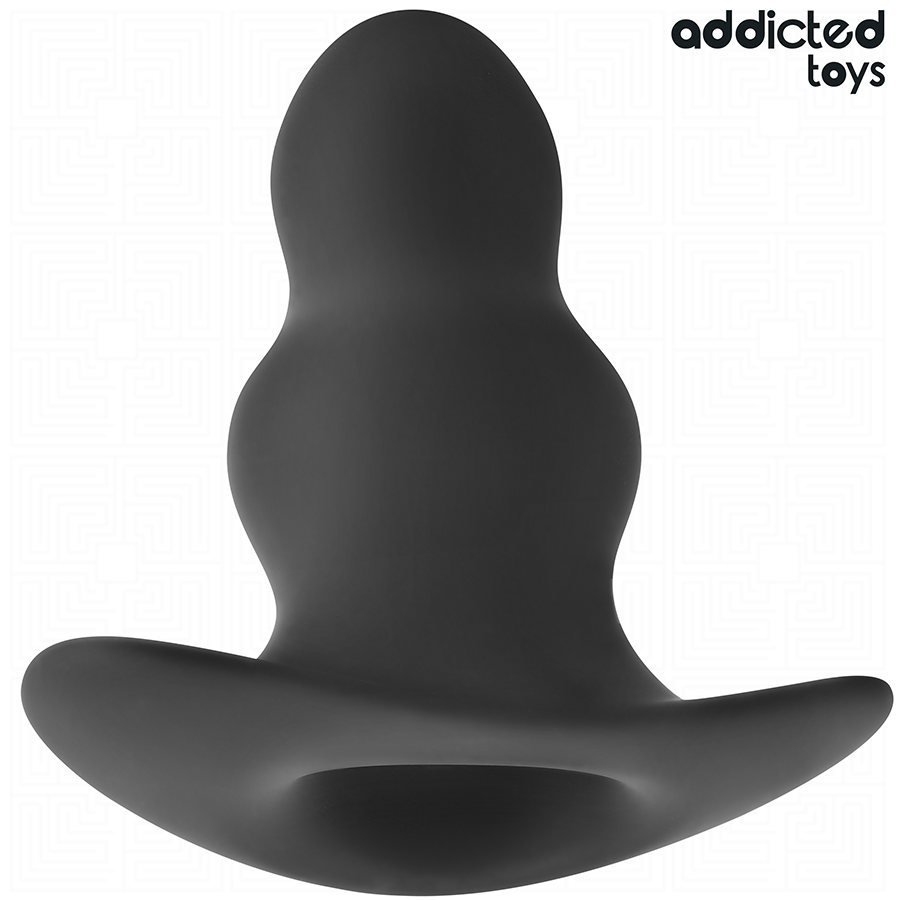 ADDICTED TOYS - HOLLOW ANAL PLUG SILICONE SIZE L 11.1 CM - Imagem de 2