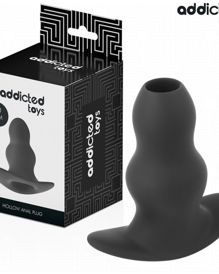 ADDICTED TOYS - HOLLOW ANAL PLUG SILICONE SIZE L 11.1 CM