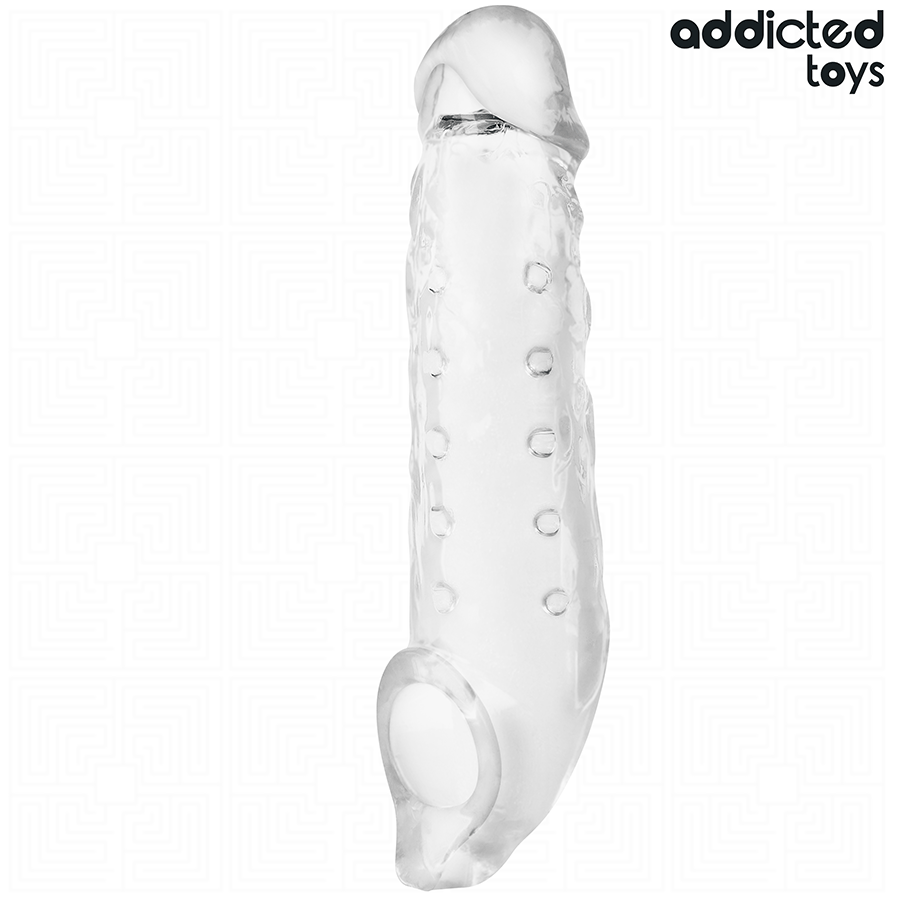 ADDICTED TOYS - TRANSPARENT PENIS EXTENSON SIZE S 23 CM - Imagem de 2
