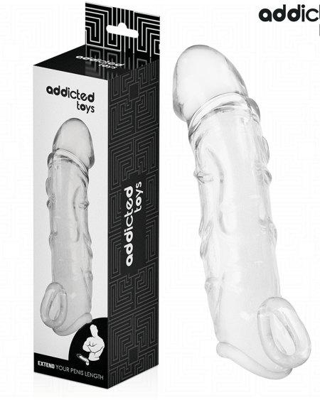 ADDICTED TOYS - TRANSPARENT PENIS EXTENSON 27 CM