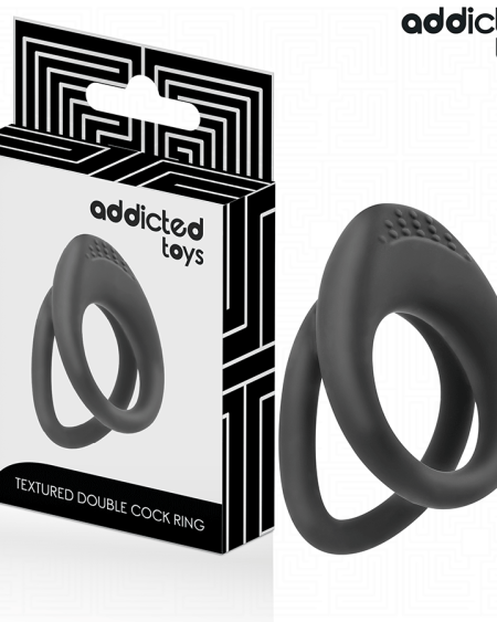 ADDICTED TOYS - DOUBLE TEXTURED PENIS RING