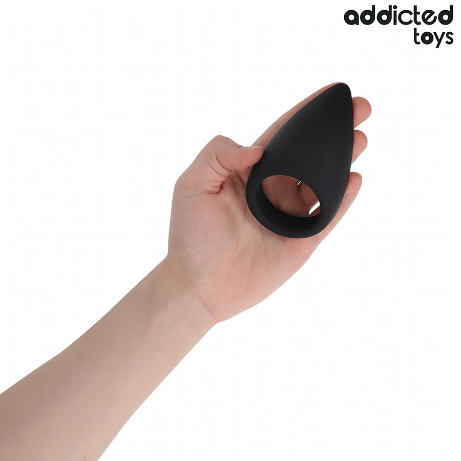ADDICTED TOYS - TEAR SHAPED PENIS RING - Imagem de 5