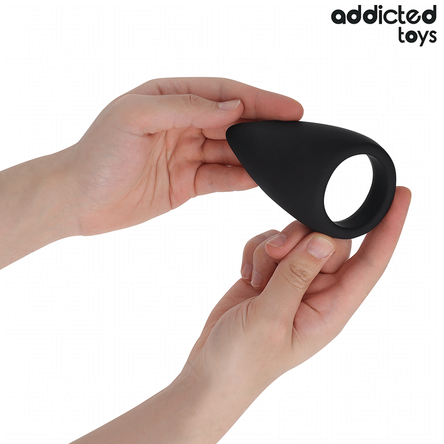 ADDICTED TOYS - TEAR SHAPED PENIS RING - Imagem de 2