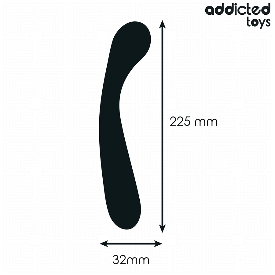 ADDICTED TOYS - DOUBLE ANAL MASSAGER SILICONE 22.5 CM - Imagem de 4