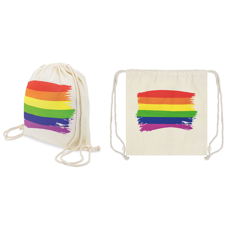 PRIDE - COTTON LGBT FLAG BACKPACK - Imagem de 3