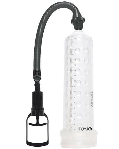 TOYJOY - POWERFUL MASSAGE PUMP WITH TRANSPARENT SLEEVE