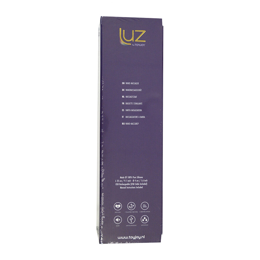 TOYJOY - LIGHT ZENITH WAND MASSAGER BLACK - Imagem de 5