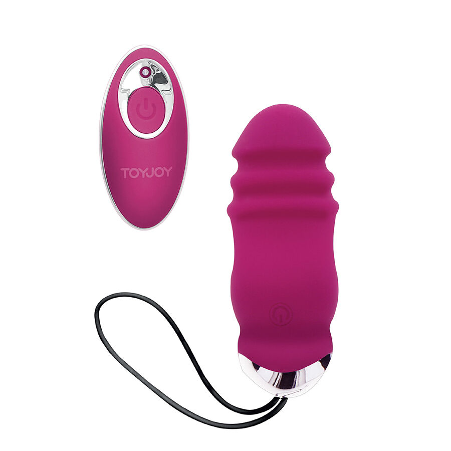TOYJOY - HAPPINESS SUNN SIDE UP AND DOWN VIBRATOR REMOTE CONTROL FUCHSIA - Imagem de 2