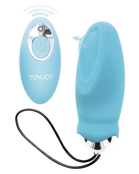 TOYJOY - HAPPINESS I'M SO EGGCITED REMOTE CONTROL VIBRATOR BLUE