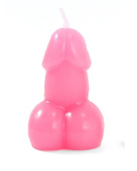 DIABLO PICANTE - PENIS SHAPED CANDLE IN FUCHSIA COLOR