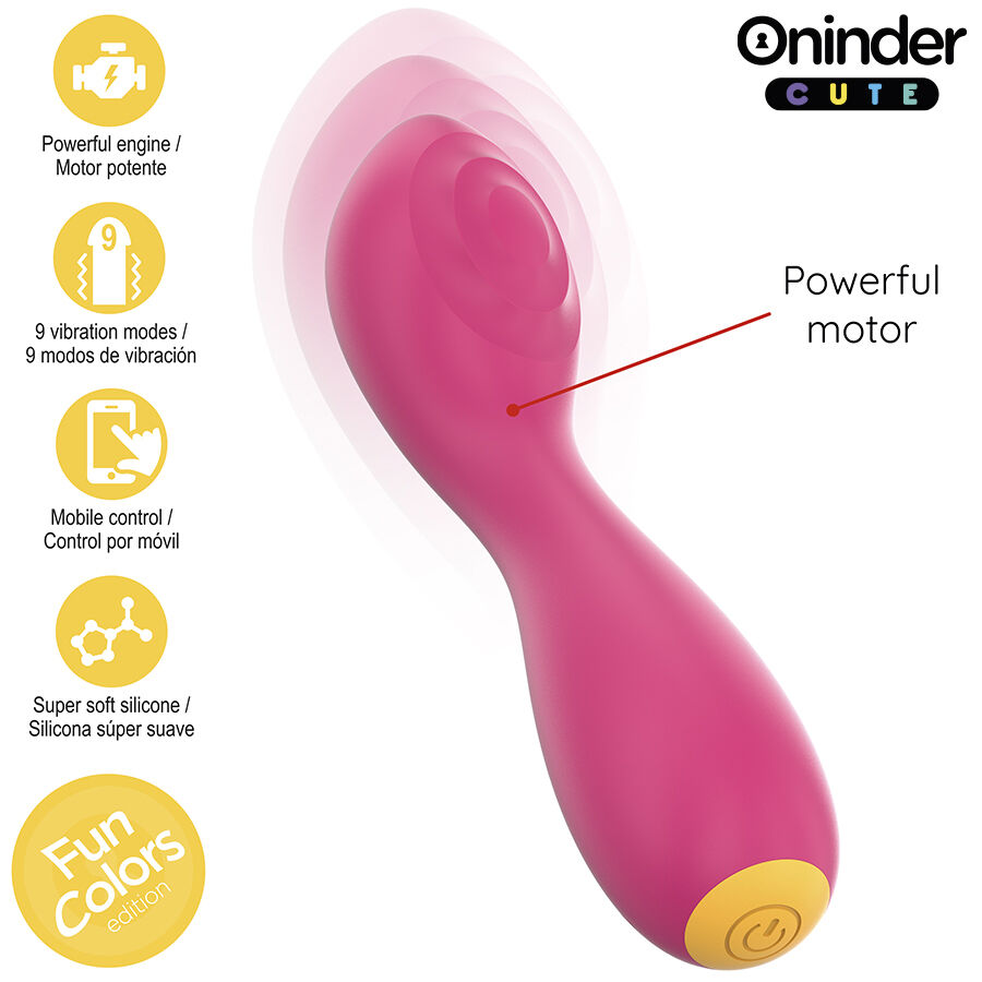 ONINDER CUTE - LOVE BUDDY MASTER G-SPOT VIBRATOR - FREE WORLDWIDE APP - Imagem de 4