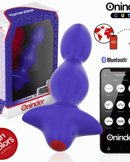 ONINDER CUTE - LOVE BUTT VIBRATING ANAL PLUG DILATOR - FREE WORLDWIDE APP