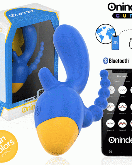 ONINDER CUTE - LOVE 3 SOME TRIPLE VIBRATOR - FREE WORLDWIDE APP