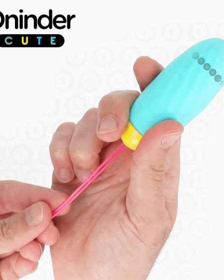 ONINDER CUTE - LOVE PLEASURE VIBRATING EGG - ROTATING SILICONE GEMS - FREE GLOBAL APP