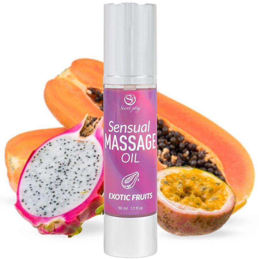 SECRETPLAY - EXOTIC FRUITS MASSAGE OIL - Imagem de 3