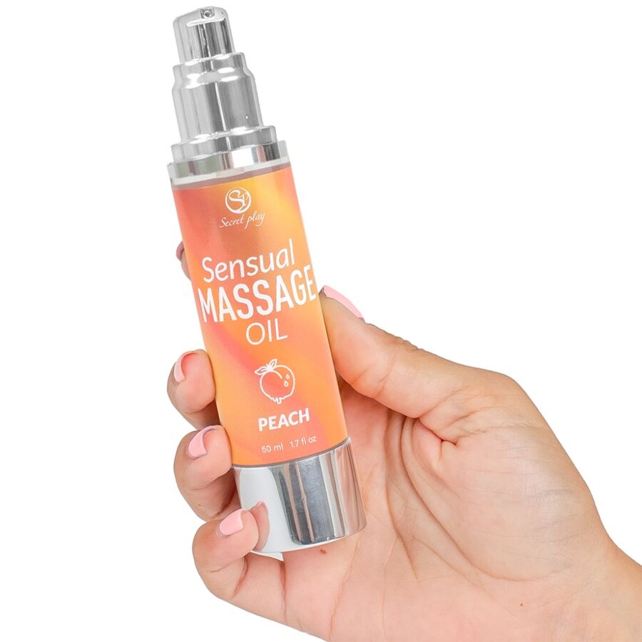 SECRETPLAY - PEACH MASSAGE OIL - Imagem de 2