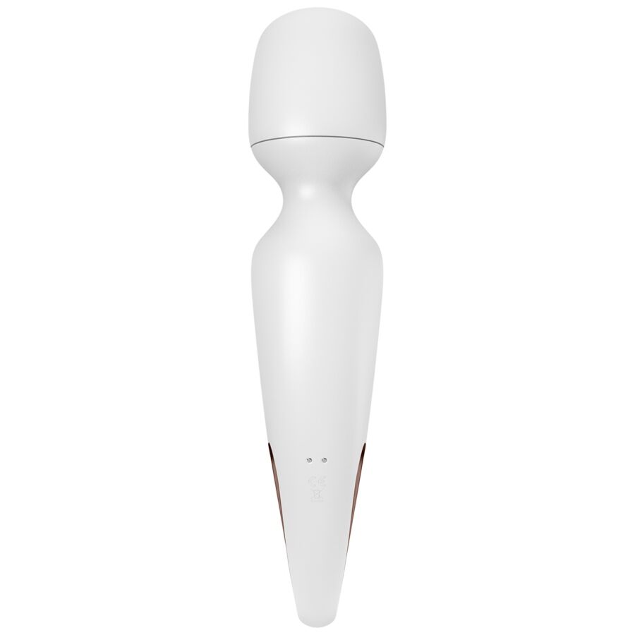 SATISFYER - WAND ERLAND VIBRATING MASSAGER WHITE - Imagem de 2