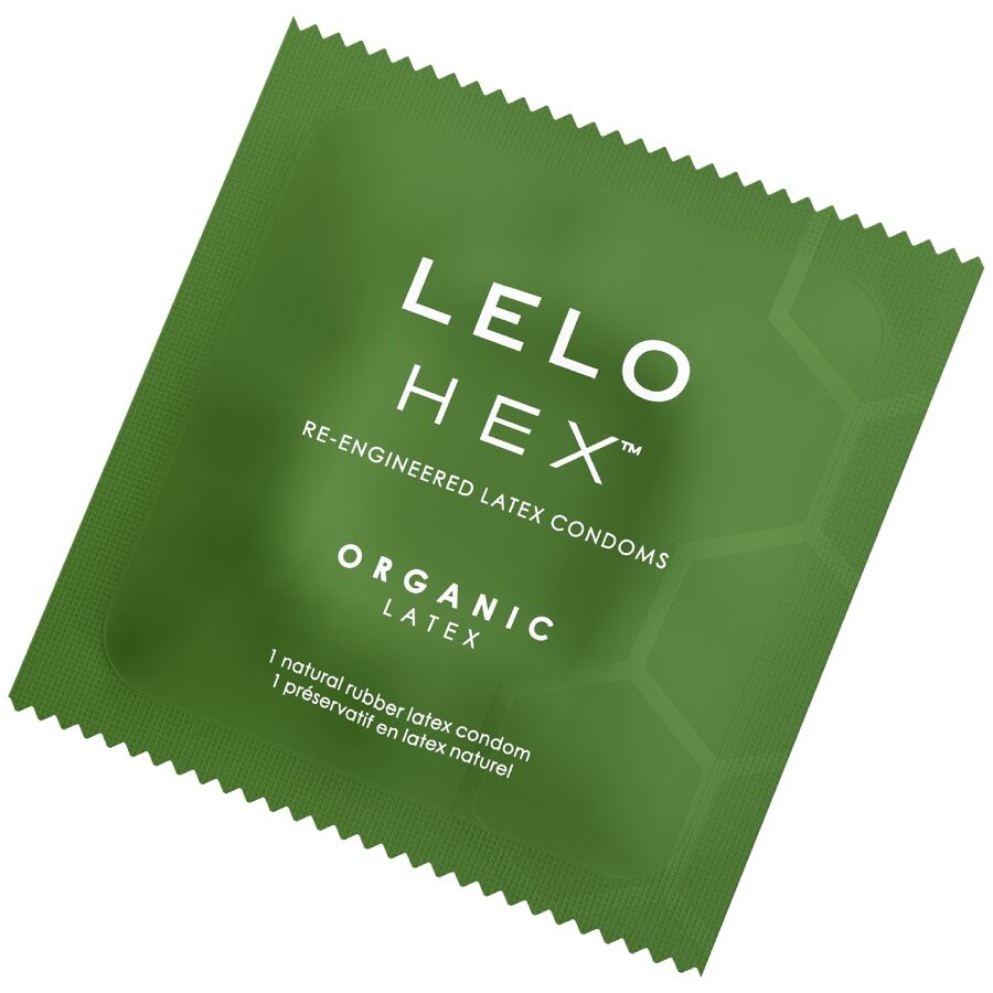 LELO - HEX ORGANIC CONDOM BOX 3 UNITS - Imagem de 3