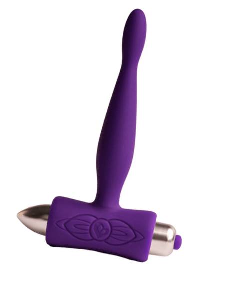 ROCKS- OFF - PETITE SENSATIONS TEAZER ANAL PLUG VIBRATOR PURPLE