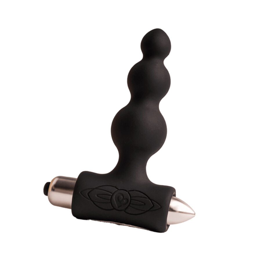 ROCKS- OFF - PETITE SENSATIONS BUBBLES ANAL PLUG VIBRATOR BLACK - Imagem de 2