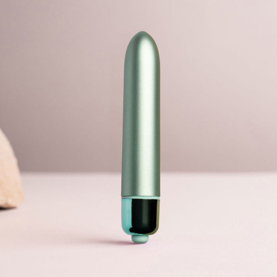 ROCKS-OFF - RO-90 AQUA LILY VIBRATING BULLET WATER GREEN - Imagem de 3