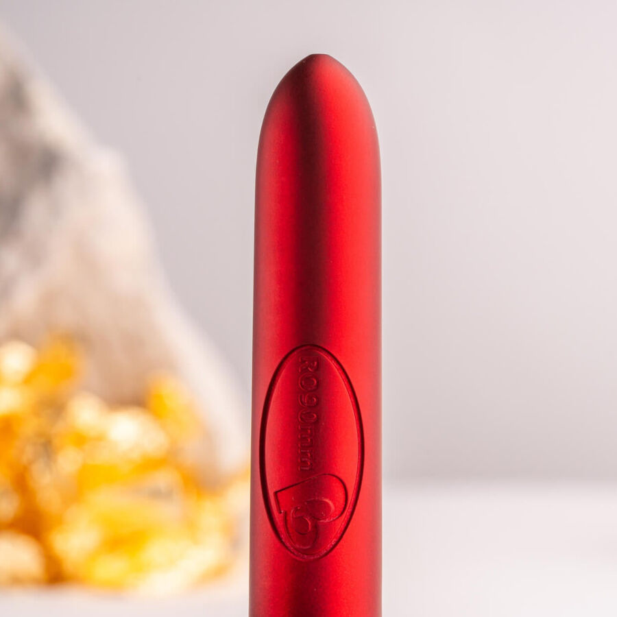 ROCKS-OFF - RO-90 SCARLET VELVET VIBRATING BULLET RED - Imagem de 2