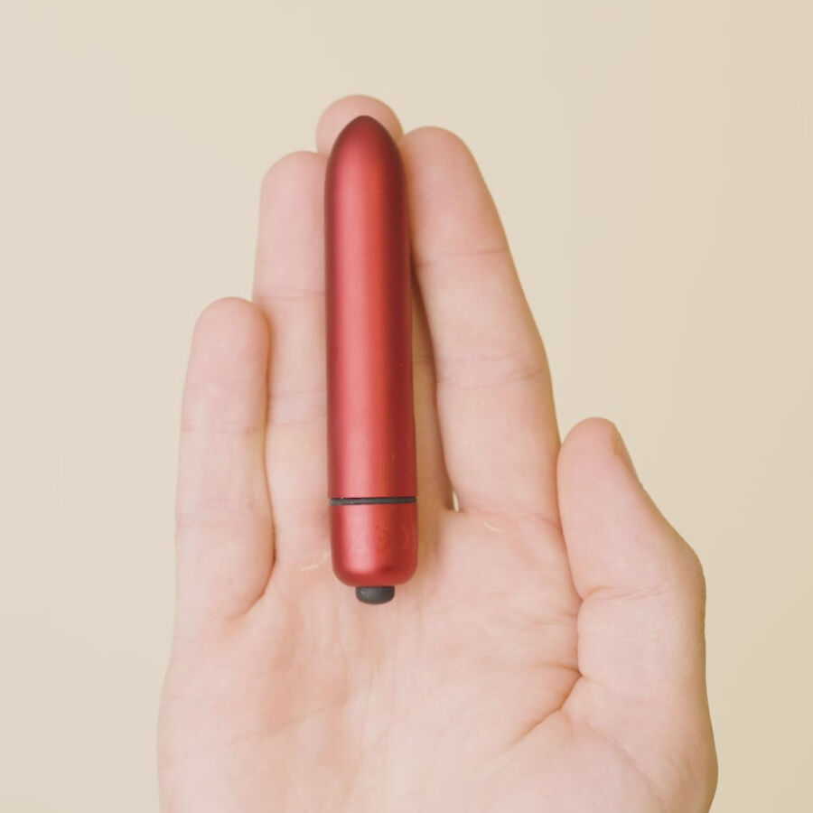 ROCKS-OFF - RO-90 SCARLET VELVET VIBRATING BULLET RED - Imagem de 4
