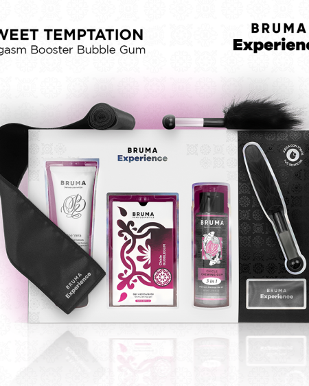 BRUMA XPERIENCE - SWEET GUM TEMPTATION KIT WITH ORGASM ENHANCER