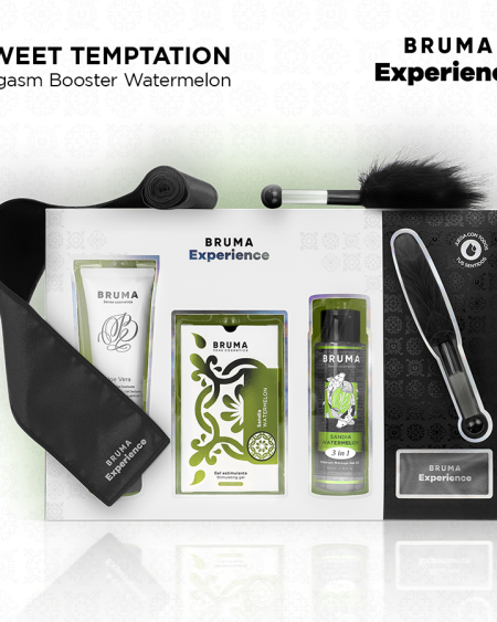 BRUMA XPERIENCE - SWEET WATERMELON TEMPTATION KIT WITH ORGASM ENHANCER