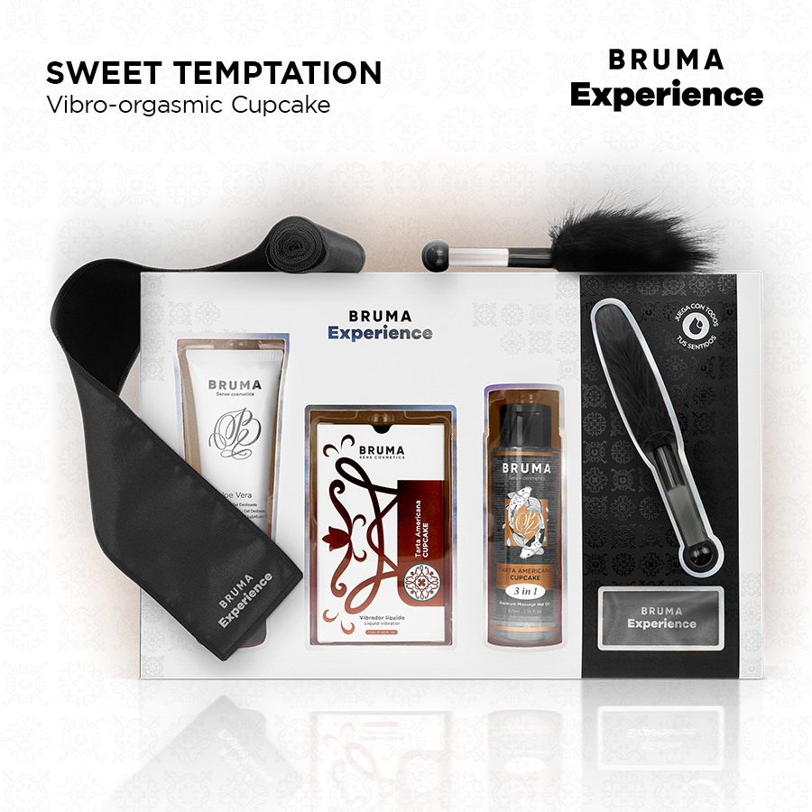 BRUMA XPERIENCE - SWEET TEMPTATION KIT VIBRO-ORGASMIC AMERICAN CAKE - Imagem de 2