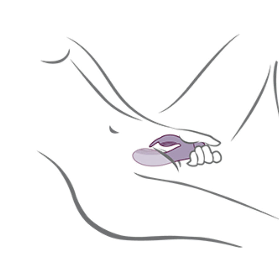 ROCKS- OFF - GLO- GIRL PURPLE RABBIT VIBRATOR - Imagem de 5