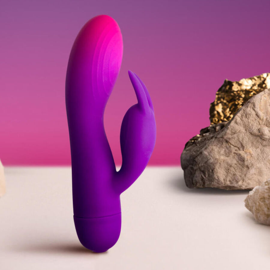 ROCKS- OFF - GLO- GIRL PURPLE RABBIT VIBRATOR - Imagem de 3