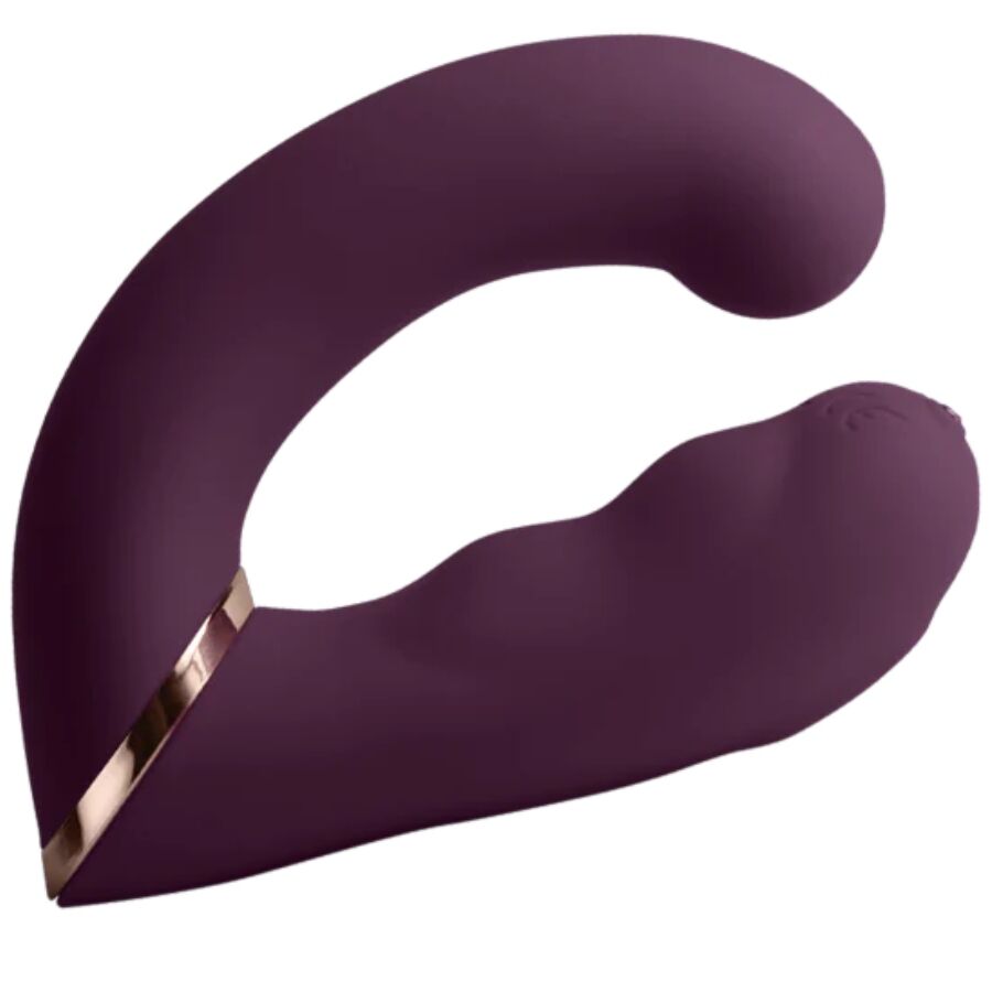 ROCKS-OFF - GEMINI DUAL VIBRATOR G-SPOT CLITORIS STIMULATOR PURPLE - Imagem de 2