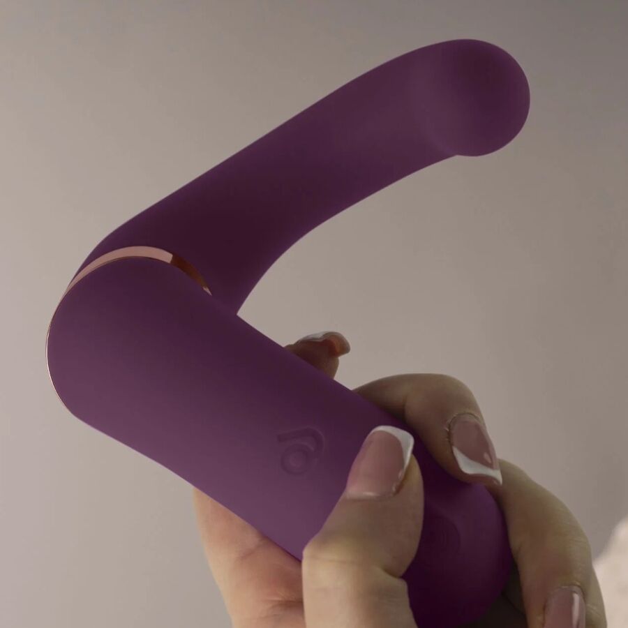 ROCKS-OFF - GEMINI DUAL VIBRATOR G-SPOT CLITORIS STIMULATOR PURPLE - Imagem de 4