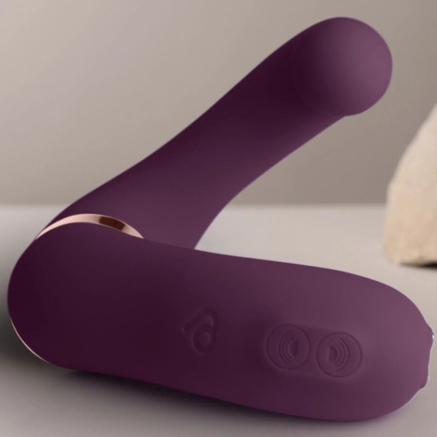 ROCKS-OFF - GEMINI DUAL VIBRATOR G-SPOT CLITORIS STIMULATOR PURPLE - Imagem de 5