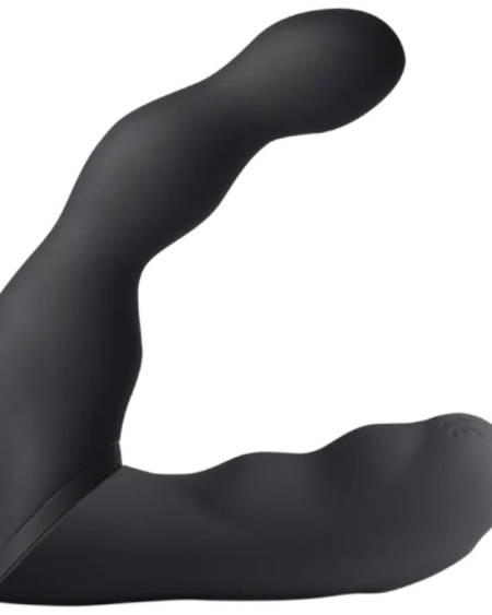 ROCKS-OFF - BLACK PROSTATE AND ANAL VIBRATOR ADAPTER