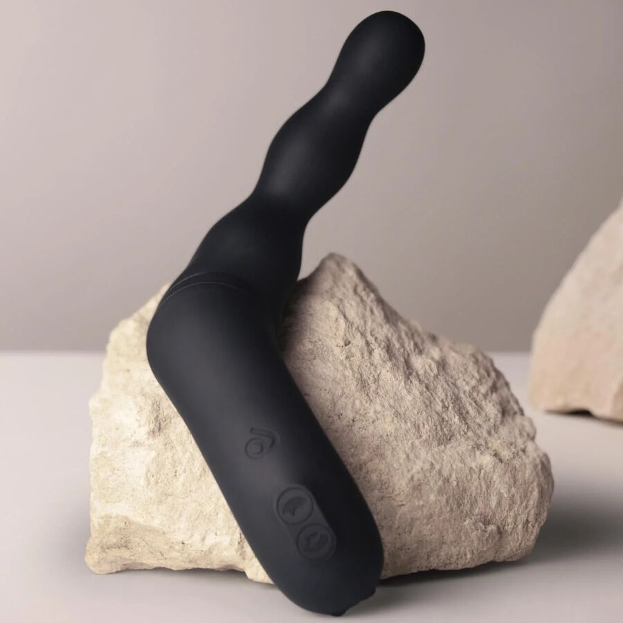 ROCKS-OFF - BLACK PROSTATE AND ANAL VIBRATOR ADAPTER - Imagem de 4