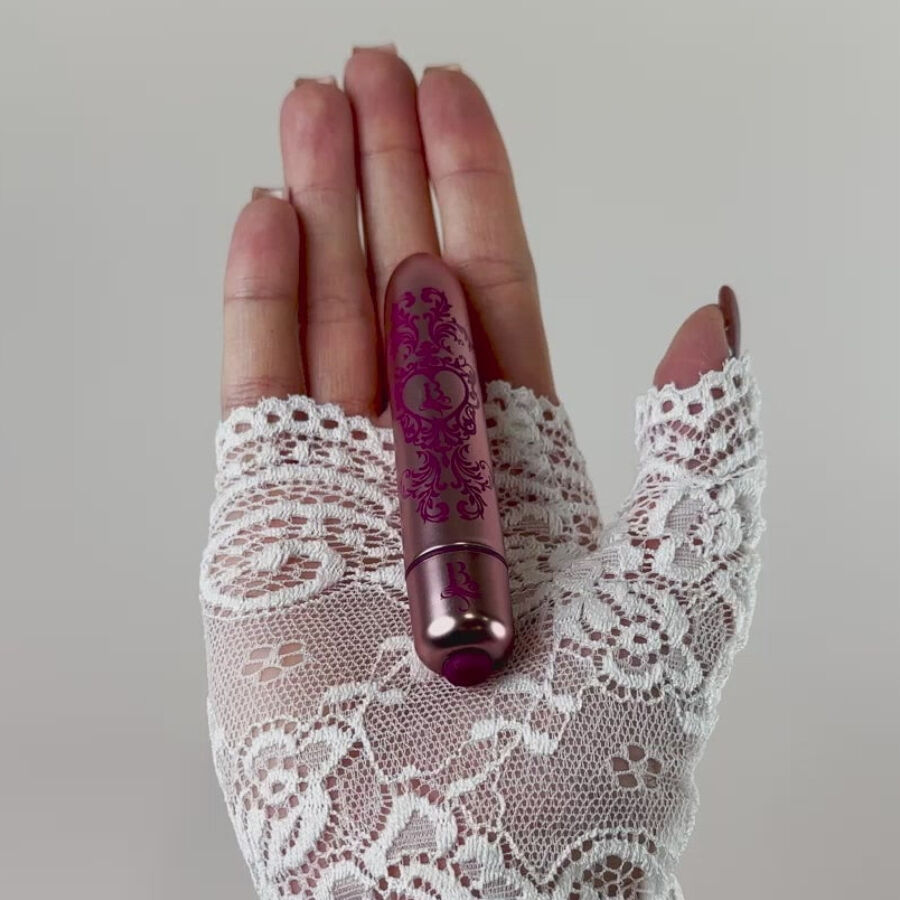 ROCKS-OFF - RO-90 COURTESAN PINK VIBRATING BULLET - Imagem de 2