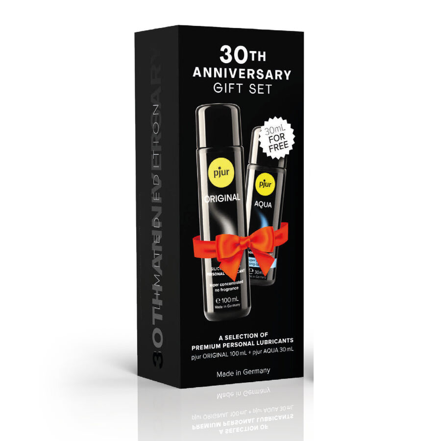 PJUR - SET 30TH ANNIVERSARY PJUR ORIGINAL 100 ML + PJUR AQUA 30 ML AS A GIFT - Imagem de 3