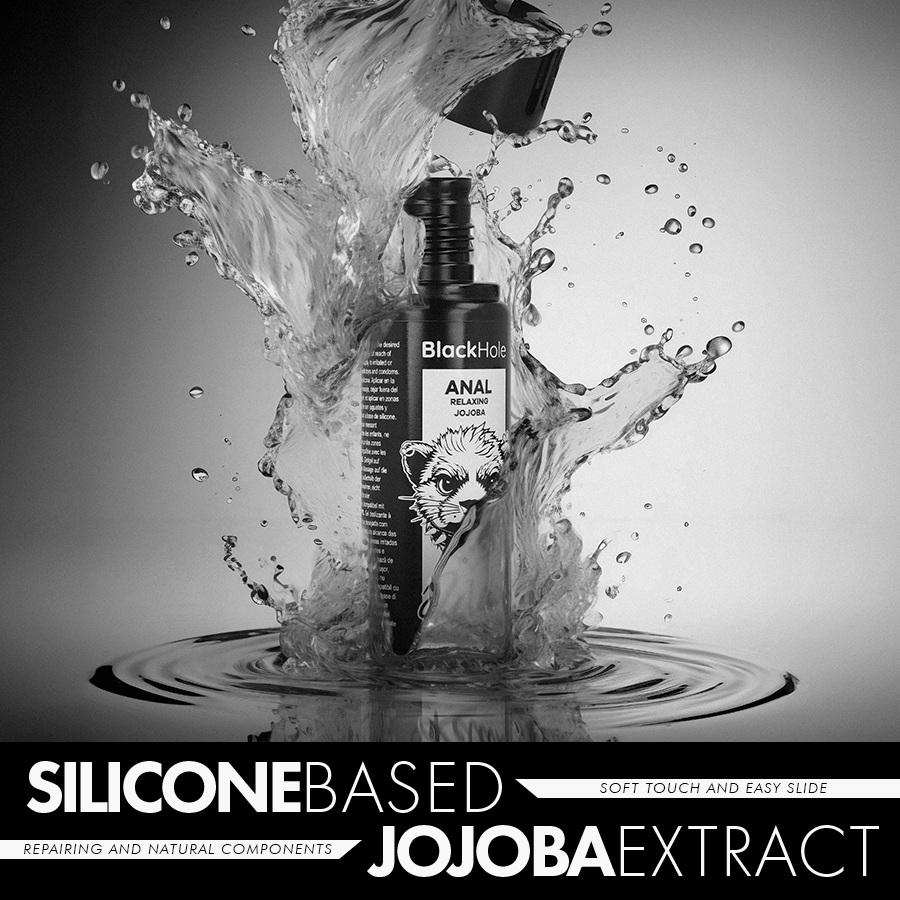 BLACK HOLE - ANAL RELAXING JOJOBA RELAX SILICONE BASE 100 ML - Imagem de 4