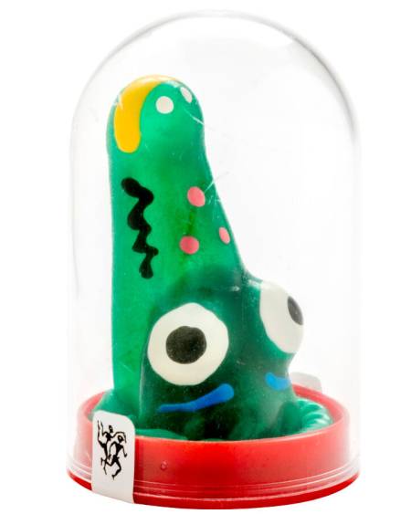 CONDOMERIE - HANDPAINTED NOVELTY CONDOMS CROCODILE MODEL 1